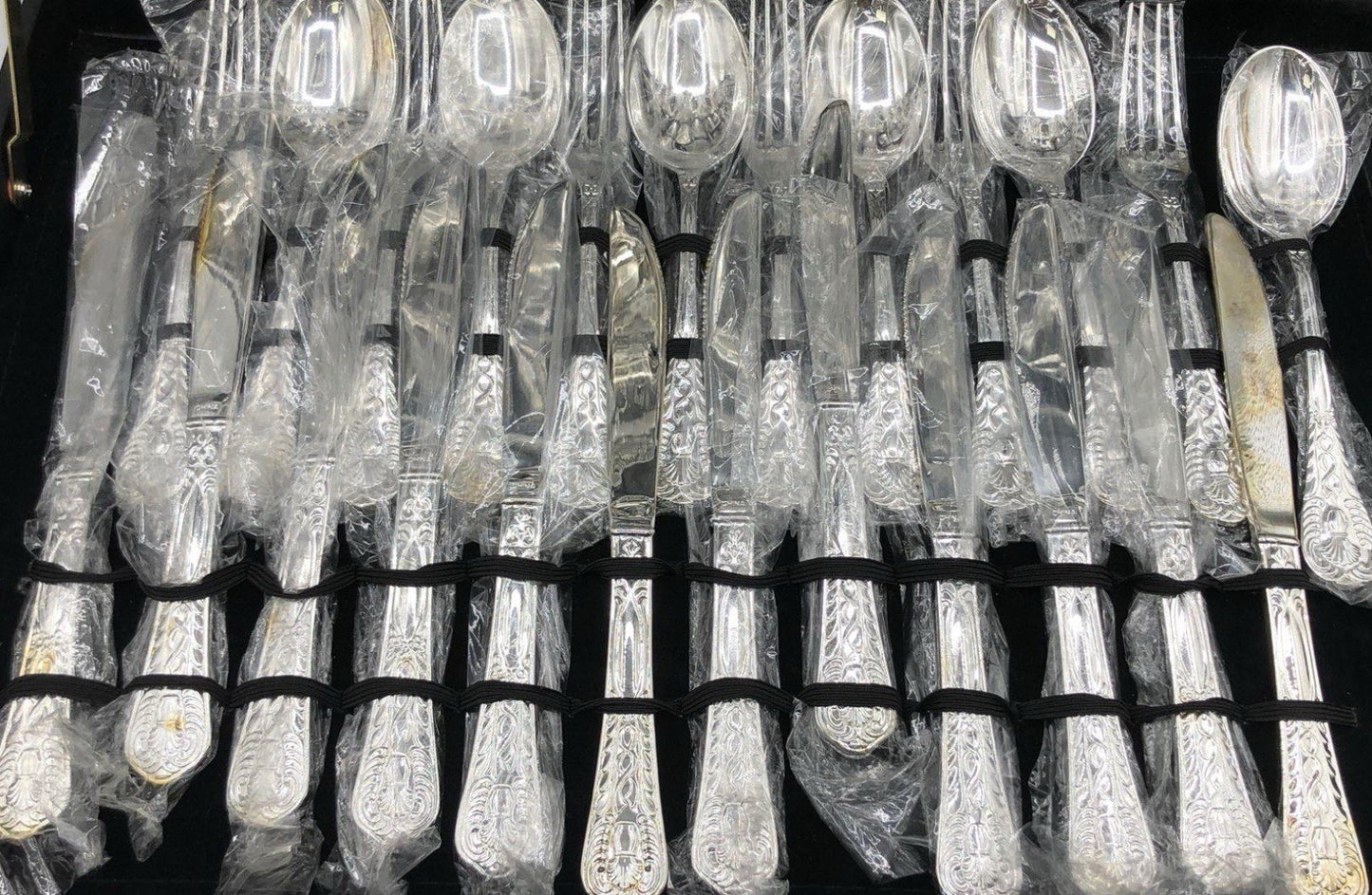 Silverplated Flatware In Box
